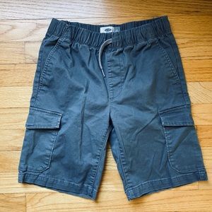 Gray Cargo Shorts